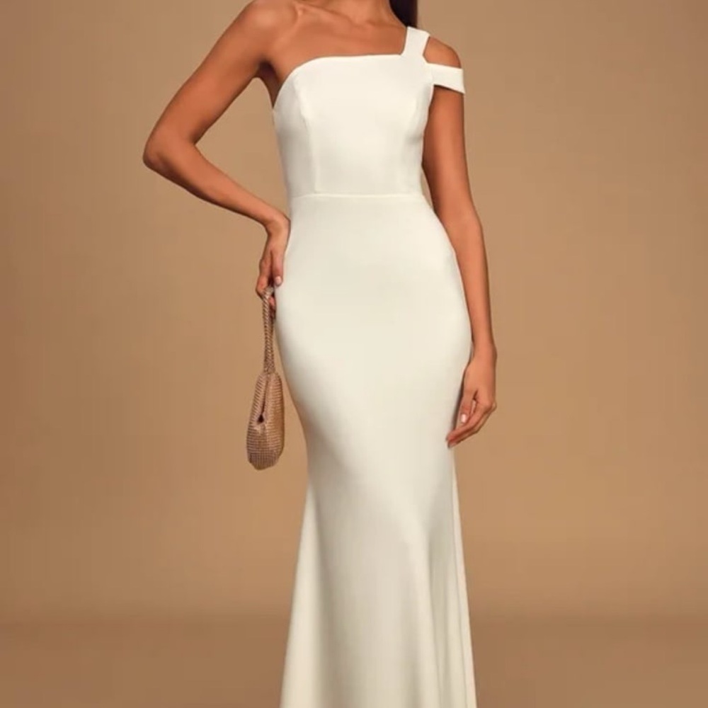 Lulus Maxi Dress - One Shoulder